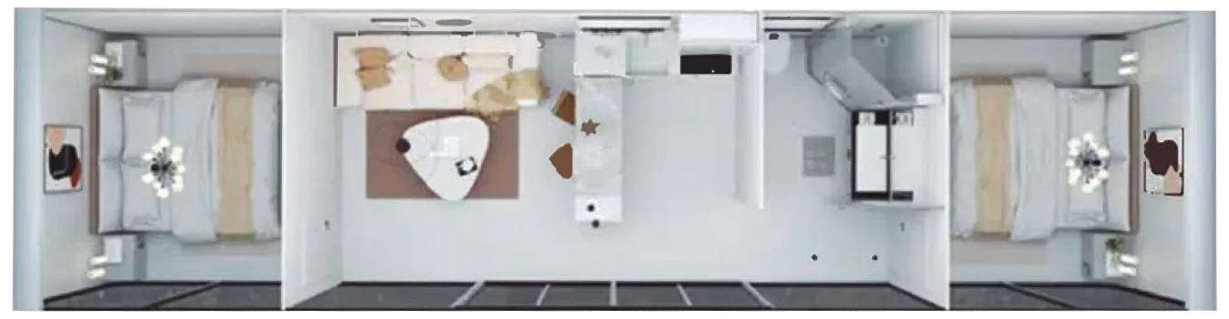 Plano de medidas – Casa cápsula Apple Big